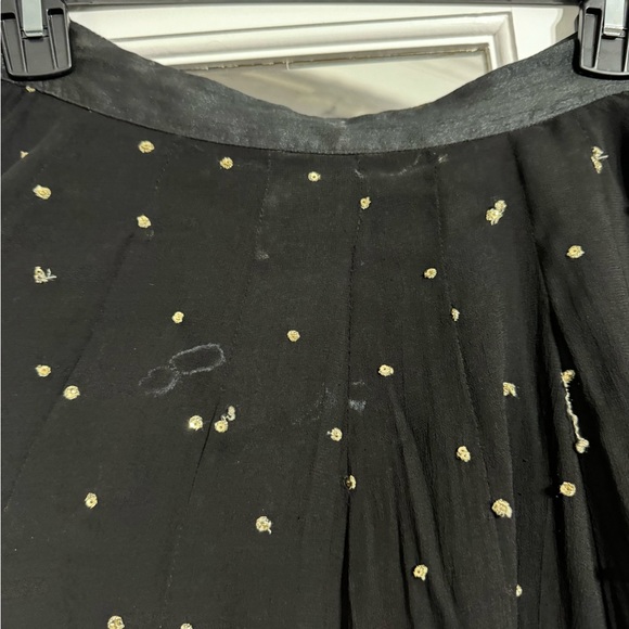 Black cape style lengha without cape - Picture 8 of 10